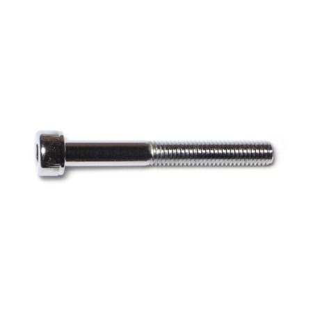 M5-0.80 Socket Head Cap Screw, Chrome Plated Steel, 40 Mm Length, 10 PK